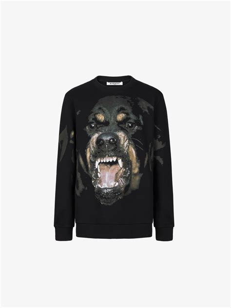 givenchy rottweiler shirt|givenchy rottweiler print sweatshirt.